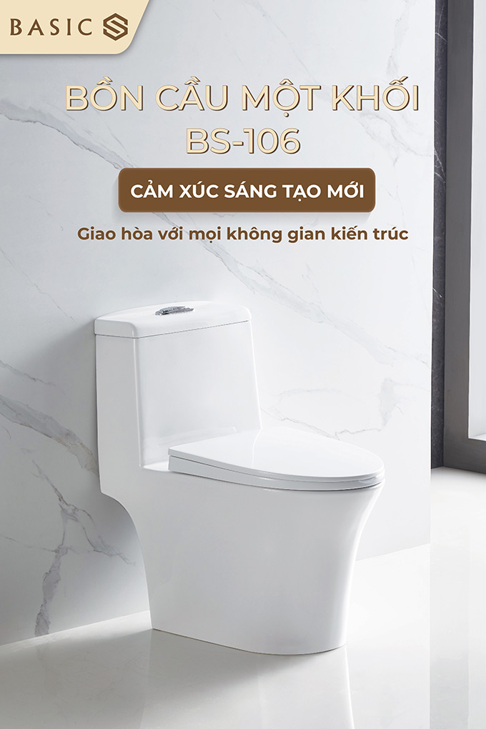 Bồn cầu một khối BS-106&nbsp;