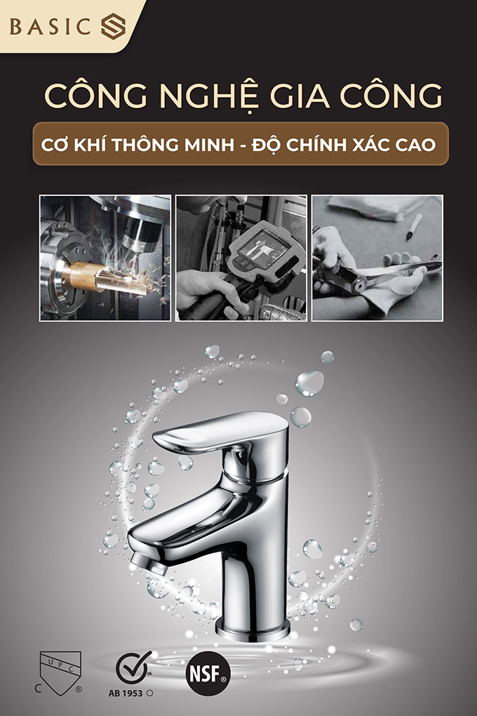 BW-602V có công nghệ gia công chính xác cao