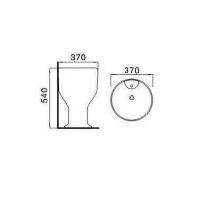 Chậu rửa đặt sàn cho trẻ em BSB-6031K