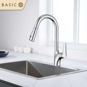 Vòi bếp nóng lạnh Basic BK-68309 - Màu Chrome