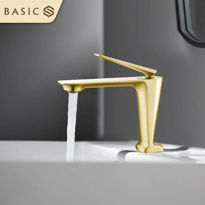 Vòi lavabo nóng lạnh Basic Cavoli-L màu Chrome