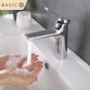 Vòi chậu nóng lạnh Basic BW-48301 - Vòi thấp