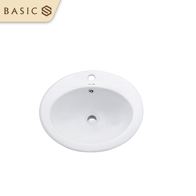 Chậu rửa âm bàn dương vành Basic BS-202