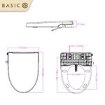 Nắp rửa chăm sóc không dùng điện BB 860