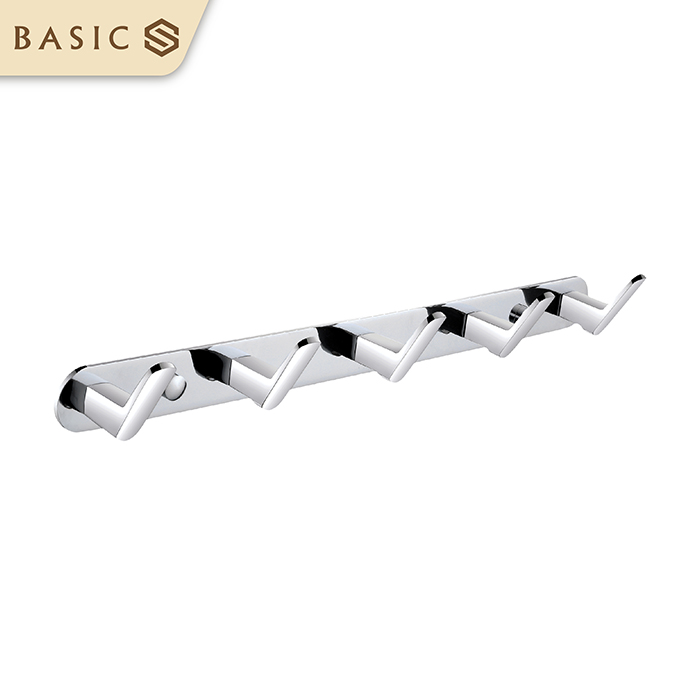 Móc áo 5 chia Basic BP-70016 - Màu Chrome