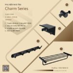 Bộ phụ kiện phòng tắm Charm Series