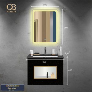 Bộ tủ Cabinet thủy tinh kháng khuẩn QG602KS-QS160-QL929V - 600mm