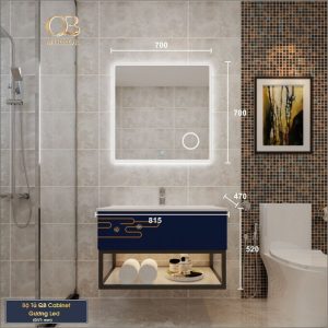 Bộ tủ Cabinet thủy tinh kháng khuẩn QG803-QH8-QL904T