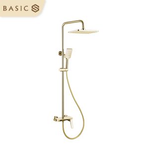 Sen tắm nóng lạnh Basic Cavoli-SG màu PVD Gold