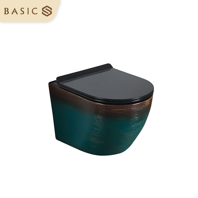 Bồn cầu treo tường Basic Eden-WG (Lam vân gỗ)