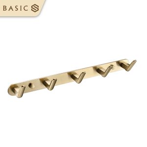 Móc áo 5 chia Basic BP-70016BG - Màu Gold
