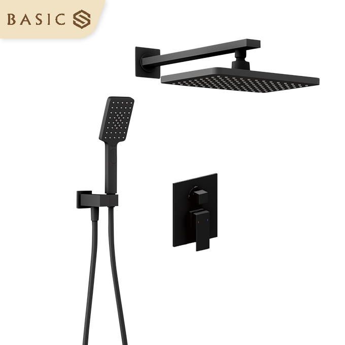 Sen âm tường nóng lạnh Basic BW-85259B màu PVD Black
