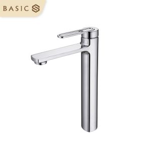 Vòi lavabo nóng lạnh Basic Cara-H (màu chrome)