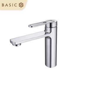 Vòi lavabo nóng lạnh Basic Cara-L (màu chrome)