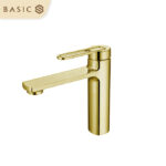 Vòi lavabo nóng lạnh Basic Cara-LG (màu Titanium Gold)
