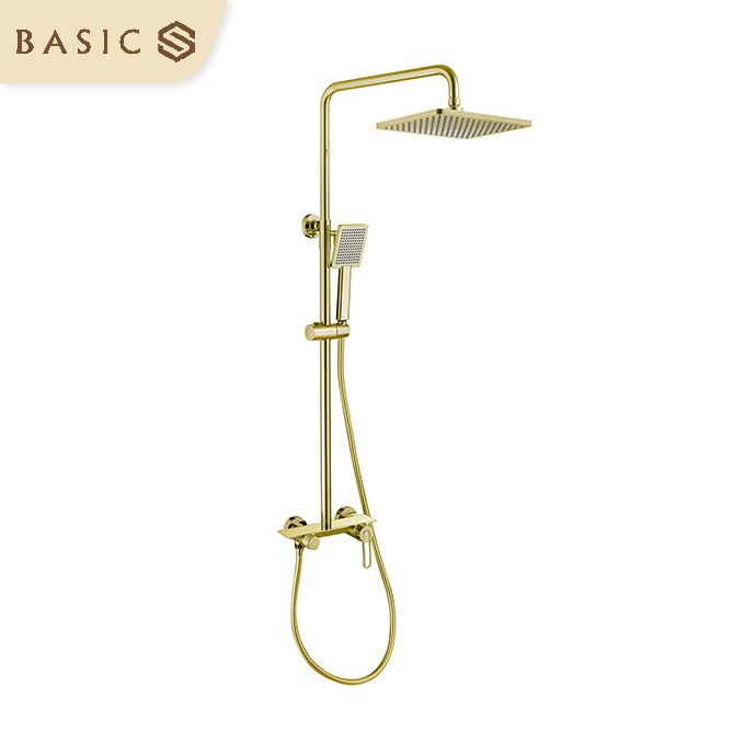 Sen tắm nóng lạnh Basic Cara-SG màu Titanium Gold