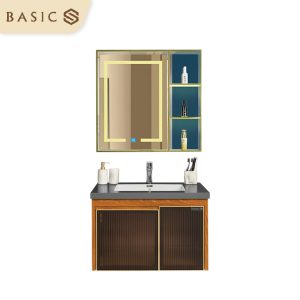 Bộ tủ gương phòng tắm cao cấp GOLDEN-2