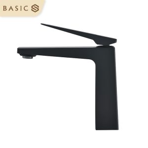 Vòi lavabo nóng lạnh Basic Lucas-LB màu PVD Black