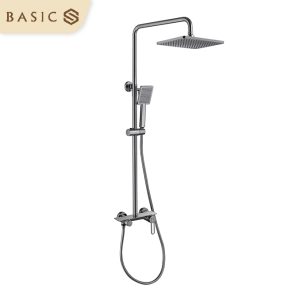 Sen tắm nóng lạnh Basic Cara-ST màu PVD Titan